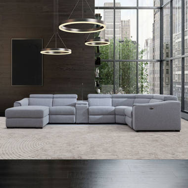 Alpine 6 piece power deals reclining sectional